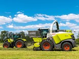Low stubble height of just 85mm from Claas Orbis 750 C-Flex