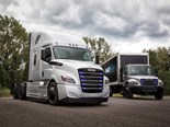 Daimler debuts electric Freightliner Cascadia