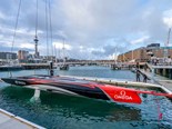 Emirates Team NZ launch their first boat
