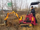 Cougar EXL series is a mini loader and excavator in one