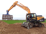 Case study: Using a wheeled excavator for beet harvest