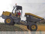 Uromac Lacertis site dumpers feature rotating seat and controls