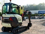 Volvo reveals electric mini-excavator prototype