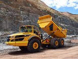 Australian gold mine using Volvo CE A45G haulers
