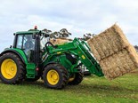The John Deere 6105M tractor displayed superior manoeuvrability around the track during the 2016 Top Tractor Shootout.