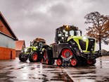 The Claas Axion 960 and Xerion 5000 tractors tested