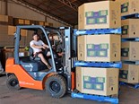 Product focus: Toyota 8FD25 forklift in melon country