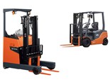 Toyota launches two new battery forklifts