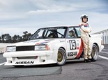 George Fury with the 1983 Nissan Bluebird Turbo