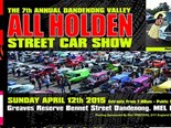Dandenong Valley All Holden Street Car Show 2015