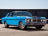 Allan Moffat drives the Ford Falcon GTHO Phase III