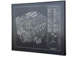 Blueprint art + 911 Steel Watch + - Gearbox 400