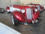 1930s Speedster replica just might get noticed in traffic...