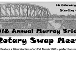 The Murray Bridge Swap meet features a silent auction for a Morris.
