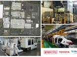 Equipment from the Toyota car plant is for sale.
