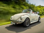 Volkswagen debuts the e-Beetle classic a Frankfurt Motor Show
