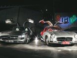 Mercedes-Benz 300SL vs SLS AMG