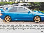 Subaru WRX STi 22B