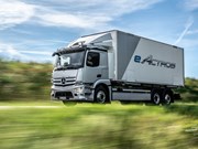 Daimler receives order for 120 eActros electric trucks