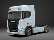 Scania launches BEV with 350km range 