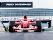 Michael Schumacher's 2003 Ferrari F1 sold at auction