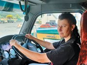 Cover story: Heavy haulage driver Lynn Clark