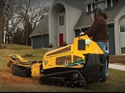 Vermeer rolls out first ride-on stump grinder