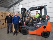 Modified Toyota forklift creates more opportunities for worker