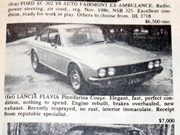 Lancia Flavia + Cortina Mark I + Impala hardtop - Ones That Got Away 427