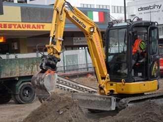 Komatsu tracks down NZ excavator thieves