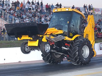 World’s fastest backhoe to set speed record in Australia