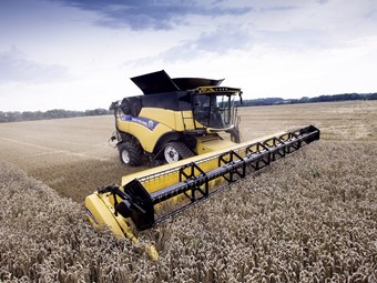 New Holland brings most powerful CR combine into Australia