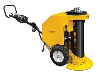 Self-locking lifting jack system introduced by Enerpac