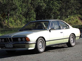 1978 BMW 635CSi Project - part 1: our shed