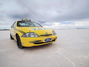 Ford AU Falcon salt racer