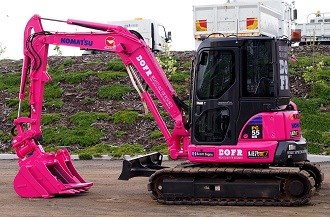 Tassie contractor goes pink in October