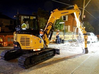 New Yanmar excavators arrive in Australia