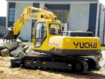Yuchai YC135-8 excavator