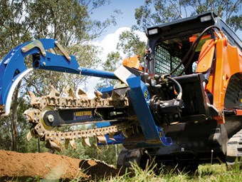 Couplers & Attachments: Auger Torque Trenchers