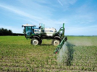 Large-scale spraying solution