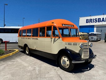 PASSIONATE AUSSIE BUS INDUSTRY RESCUES CLASSIC QLD BUS
