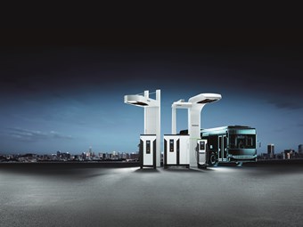 Siemens improves the charging of electric buses with Depotfinity
