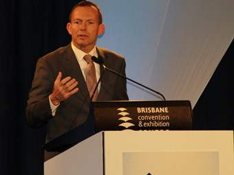 Abbott promises to cut business tax rate
