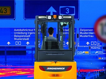 Jungheinrich unveils warehouse navigation system