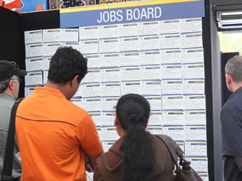 Jobs expo stirs interest in transport