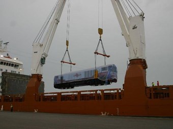 SCT receives its new CSR locomotives