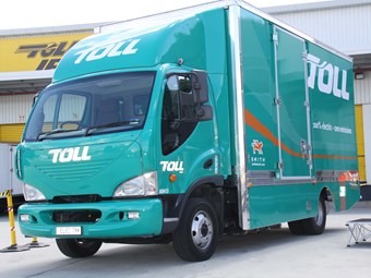 Toll charges ahead with all-electric truck