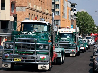 Newcastle to celebrate 20 years of truck convoys