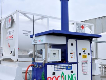 BOC unveils Tarcutta LNG refuelling station