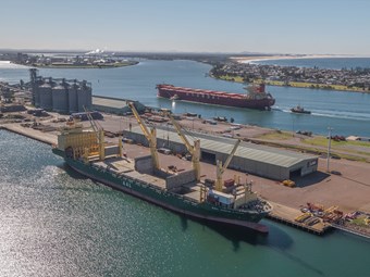 Port of Newcastle diversification bearing fruit